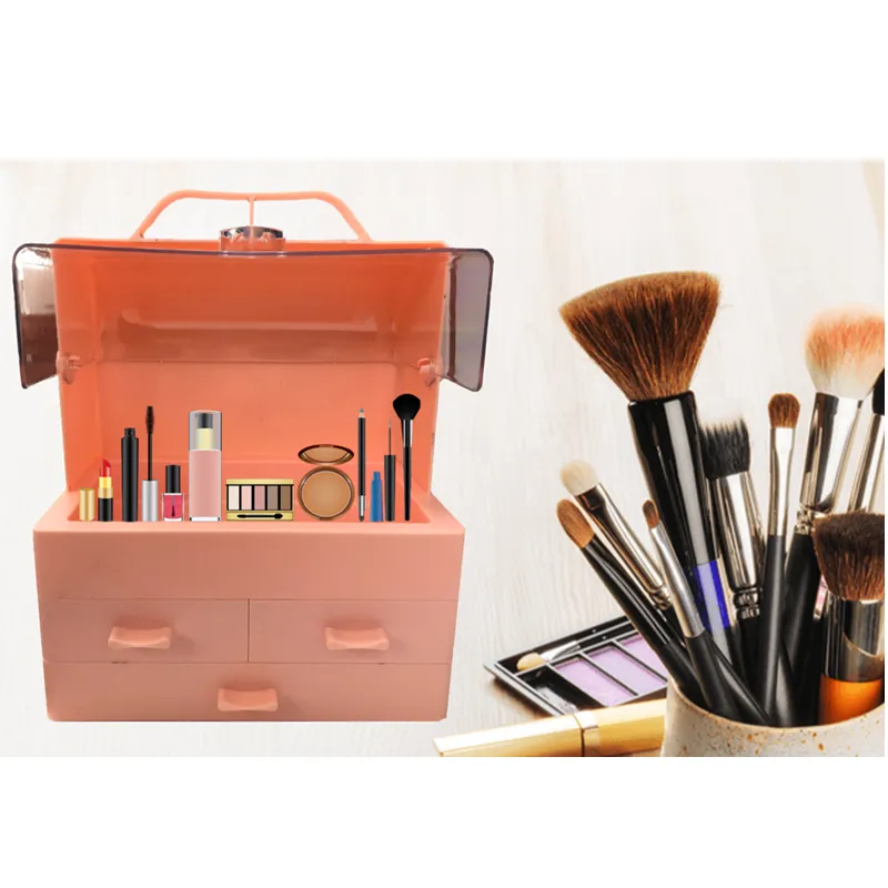 3 Dust Proof Drawer Makeup Storage Box F49-8-175