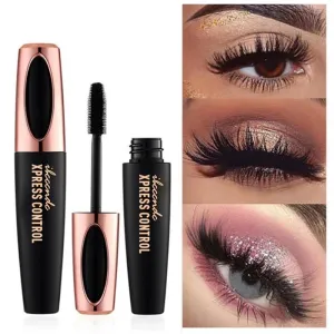 4D Silk Fiber Lash Mascara, Fiber Mascara, Waterproof，Long-Lasting 4d mascara