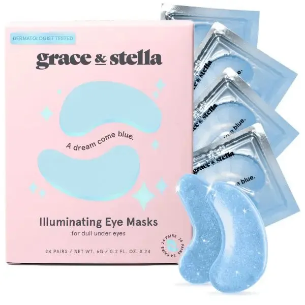 A Dream Come Blue Illuminating Eye Masks