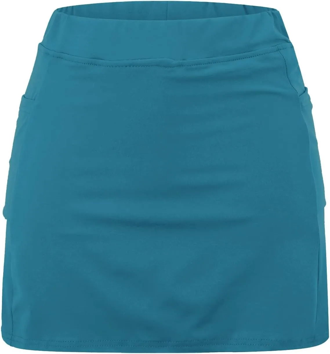 aihihe Golf Skirts for Women Tummy Control Long Womens Biker Shorts with Pockets Running Shorts Men 5 inch