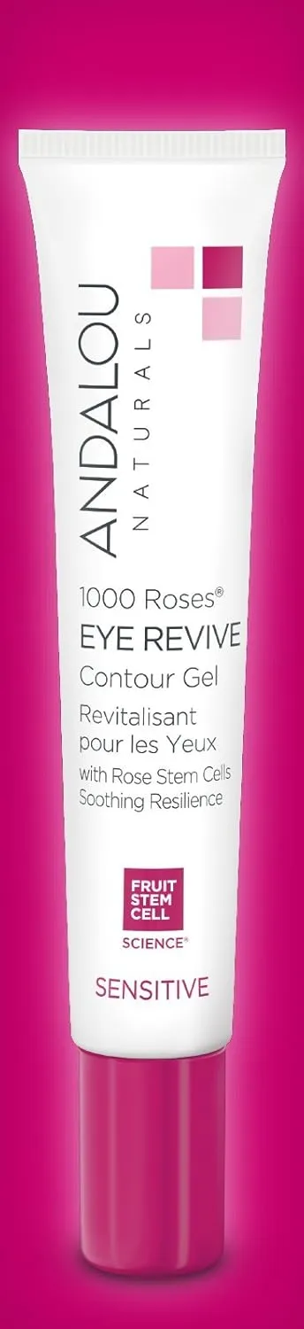 Andalou Naturals 1000 Roses Eye Revive Sensitive Contour Gel 18ml