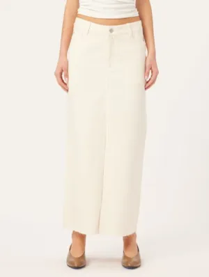Asra Denim Maxi Skirt