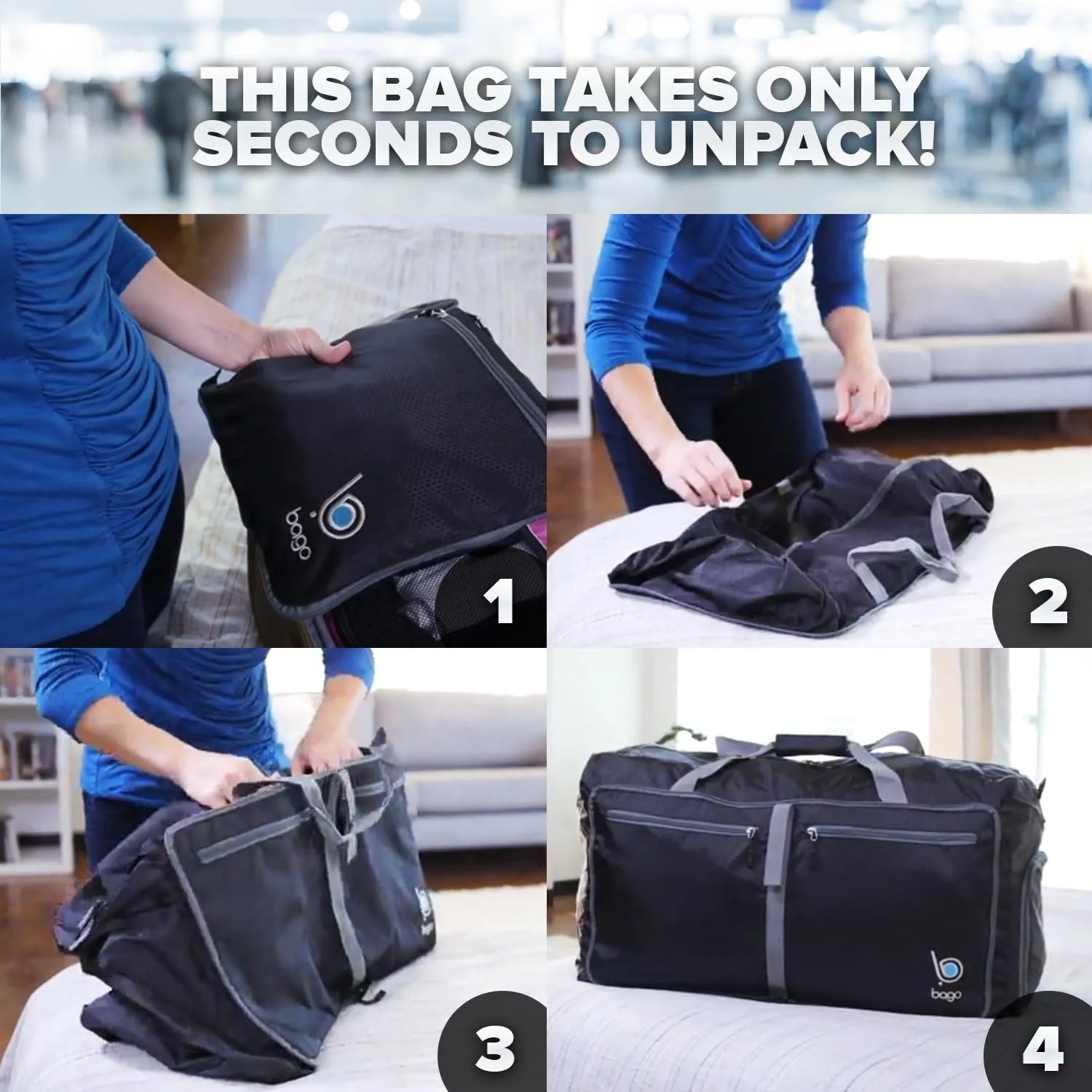 bago Unisex Adult Travel Duffle