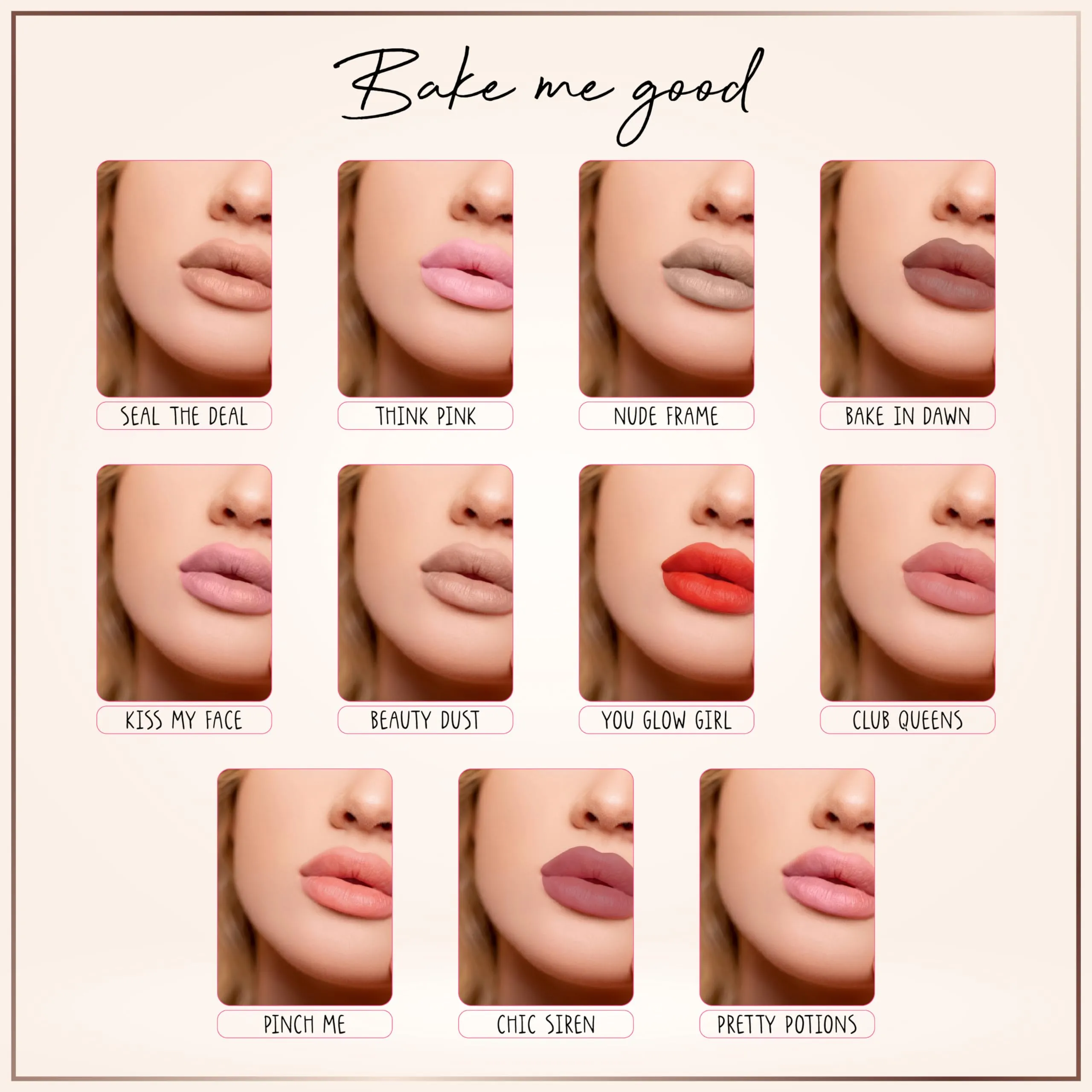 Baked Beauty Liquid Lipstick Combo Pack (1.5ML*11 Pcs) | Matte Finish | Mini Lipstick Set/Kit | Lightweight, Non-Sticky, Non Drying, Transferproof, Waterproof | Multicolor