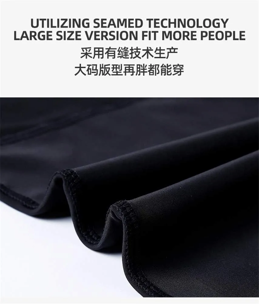 BaronHong Men's Body Shaper Chest Binder Flat Compression 3 Rows Clasp Bust Corset Vests