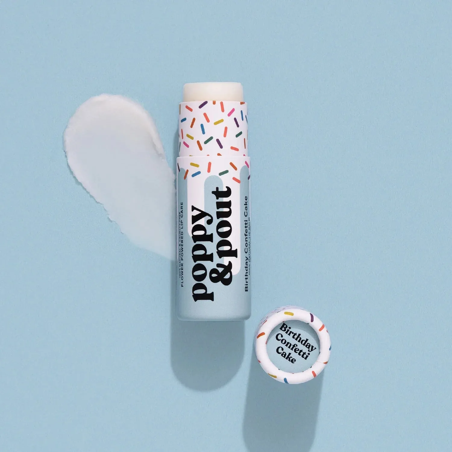 Birthday Confetti Cake Lip Balm, Blue