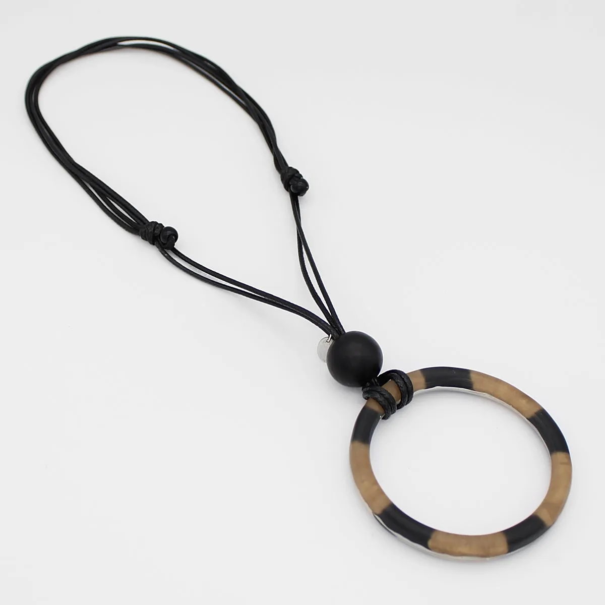 Black and Gold Eira Pendant