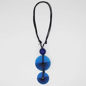 Blue Frosted Yanna Necklace