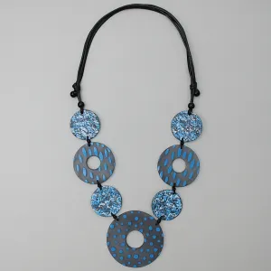 Blue Rosalyn Necklace