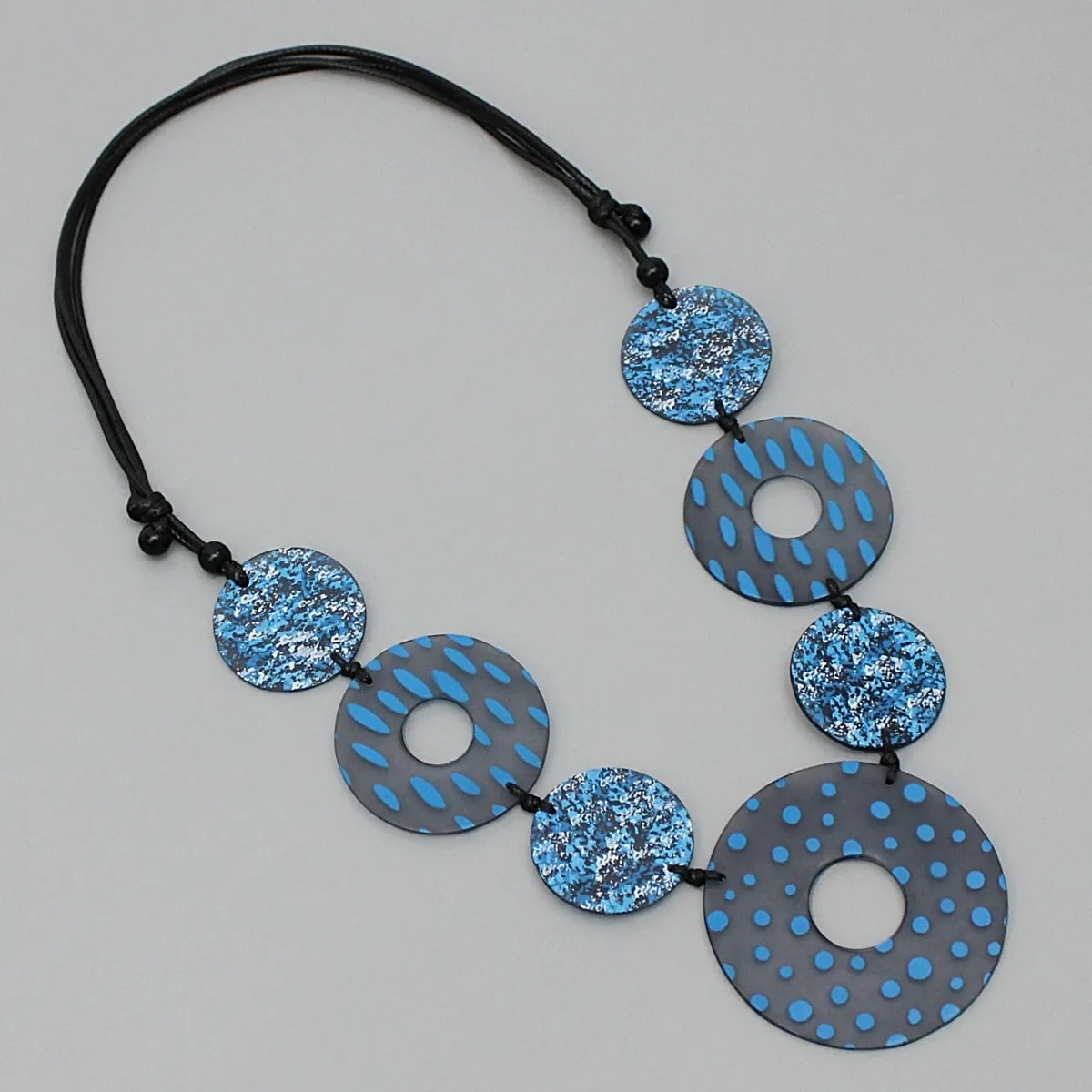 Blue Rosalyn Necklace