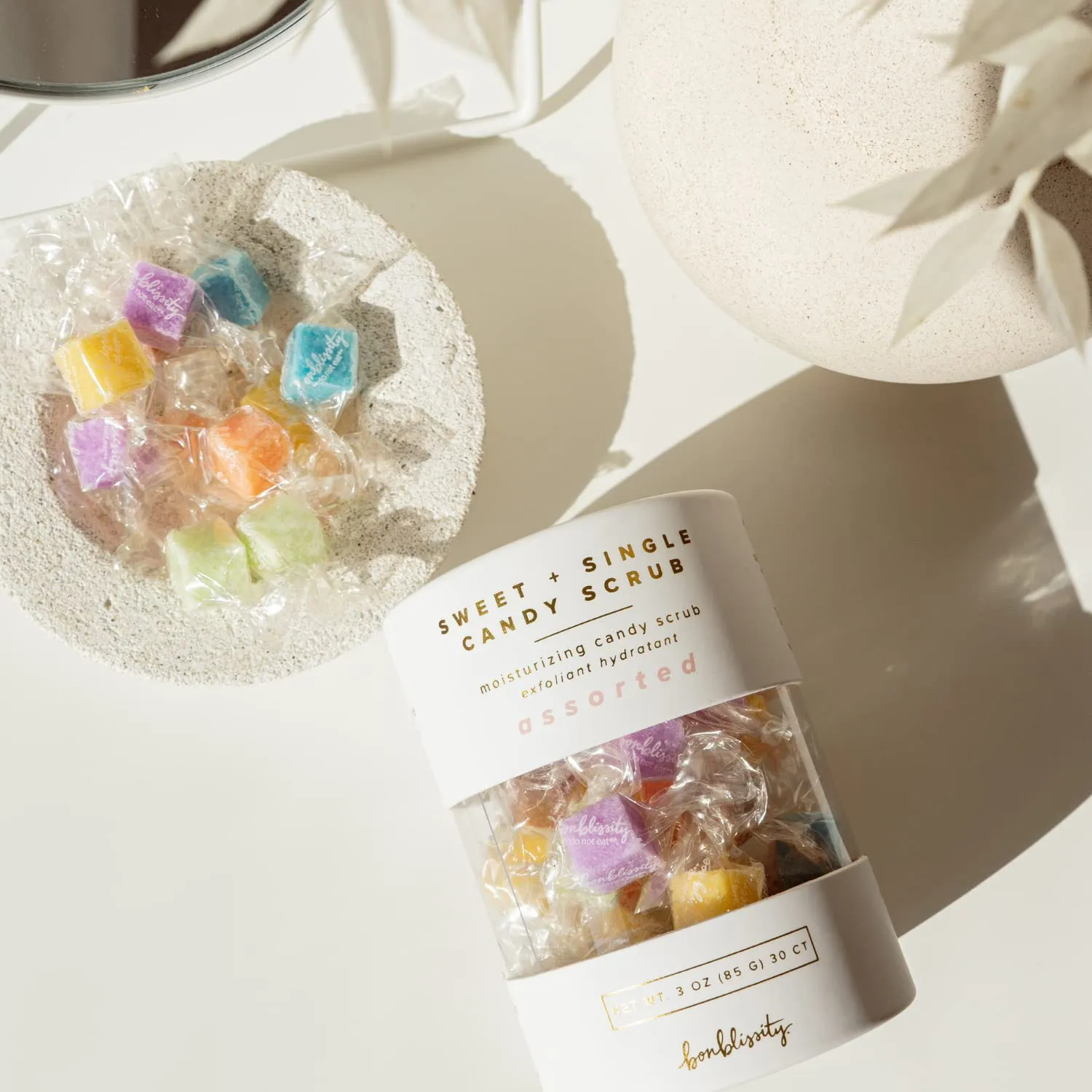 Bonblissity Sugar Cube Candy Scrub