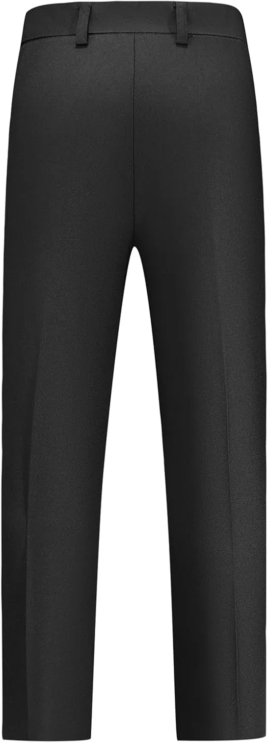 Boys Suits 3 Piece Formal Kids Tuxedo Suits for Boys Slim Fit Casual Ring Bearer Outfit with Blazer Jacket Pants and Vest