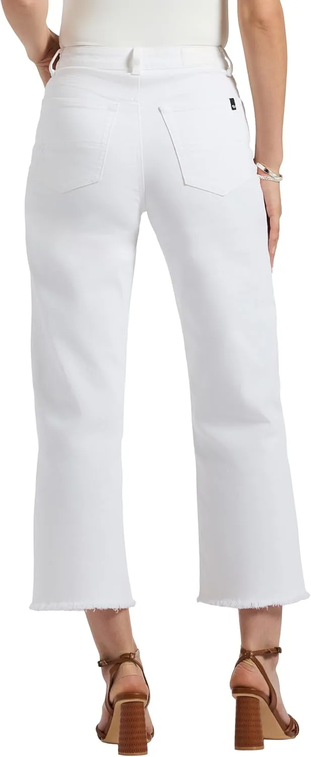 Buffalo David Bitton Women's High Rise Wide Leg Cropped Addisson