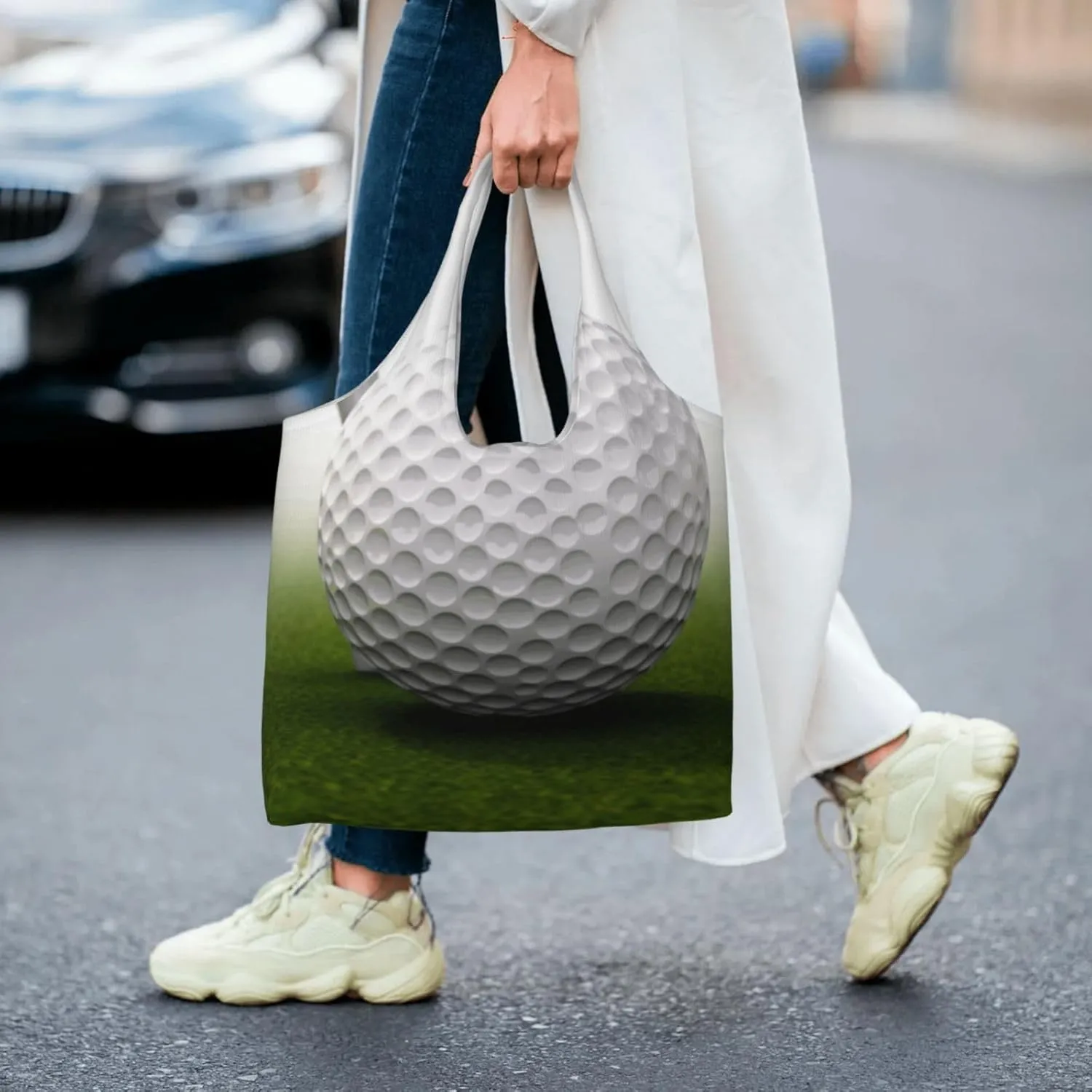 Canvas Tote Bag Reusable Grocery Bags Lightweight Handbag Loon Birds Tote Bag for Shopping Cloth Bags