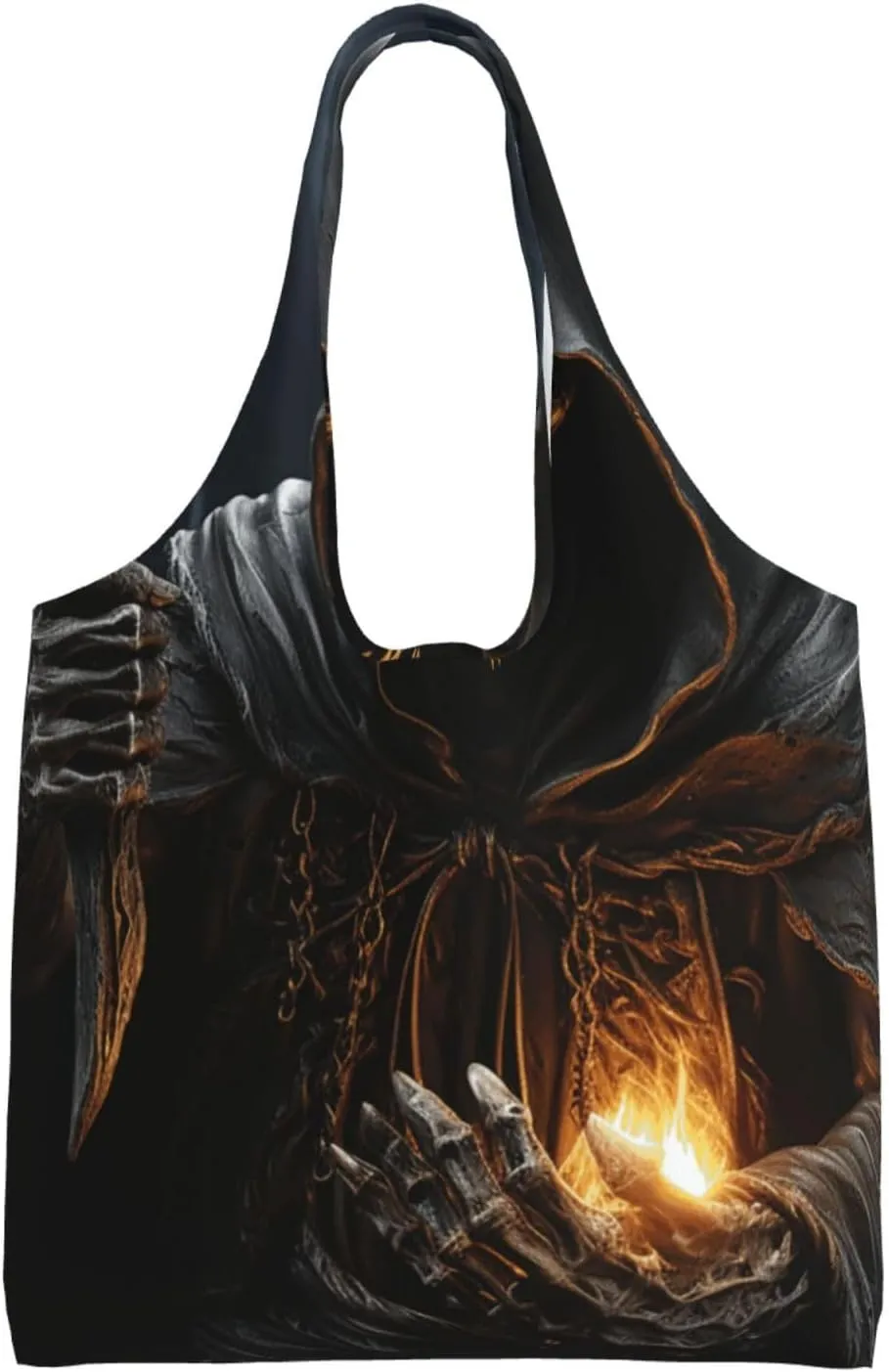 Canvas Tote Bag Reusable Grocery Bags Lightweight Handbag Loon Birds Tote Bag for Shopping Cloth Bags