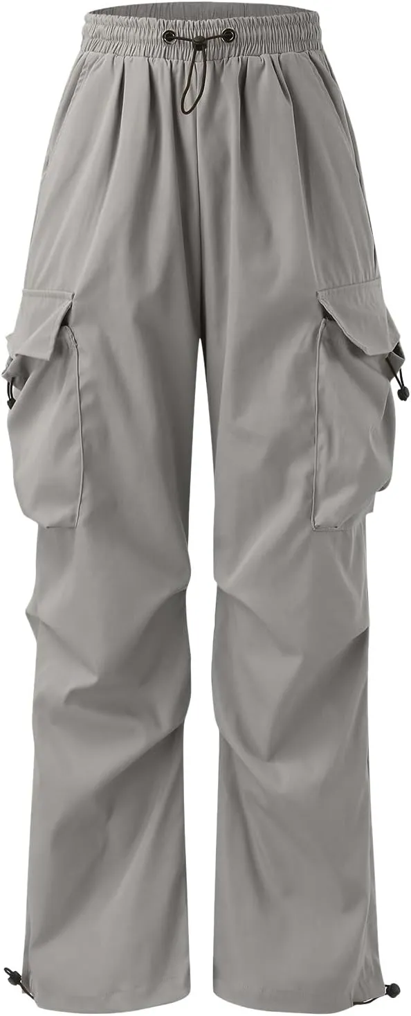 Cargo Pant for Men Casual Work Pant Elasticated Waist Lightweight Outdoor Pants with Pockets