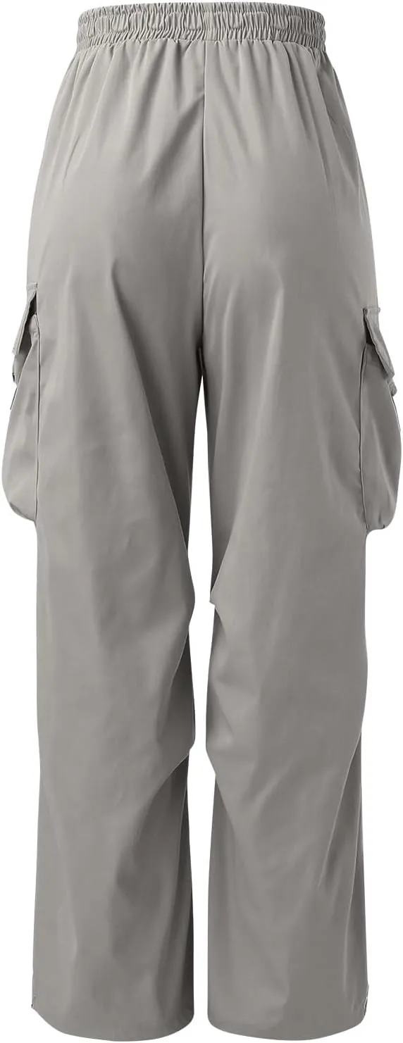 Cargo Pant for Men Casual Work Pant Elasticated Waist Lightweight Outdoor Pants with Pockets