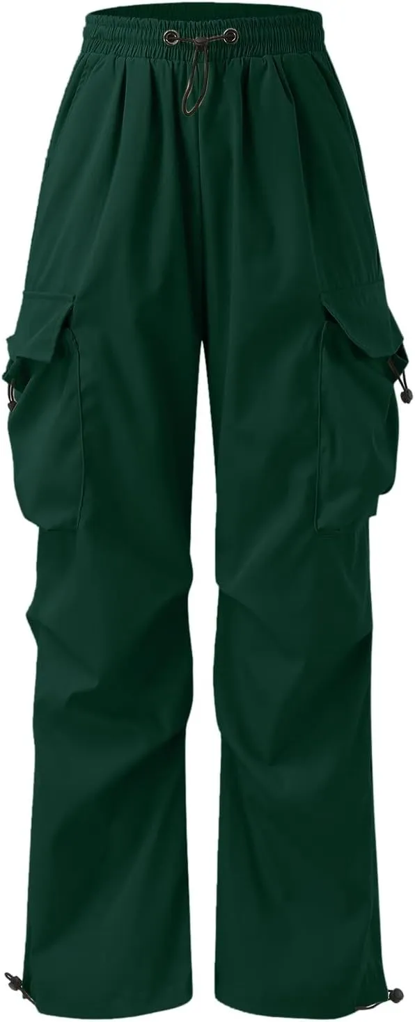 Cargo Pant for Men Casual Work Pant Elasticated Waist Lightweight Outdoor Pants with Pockets