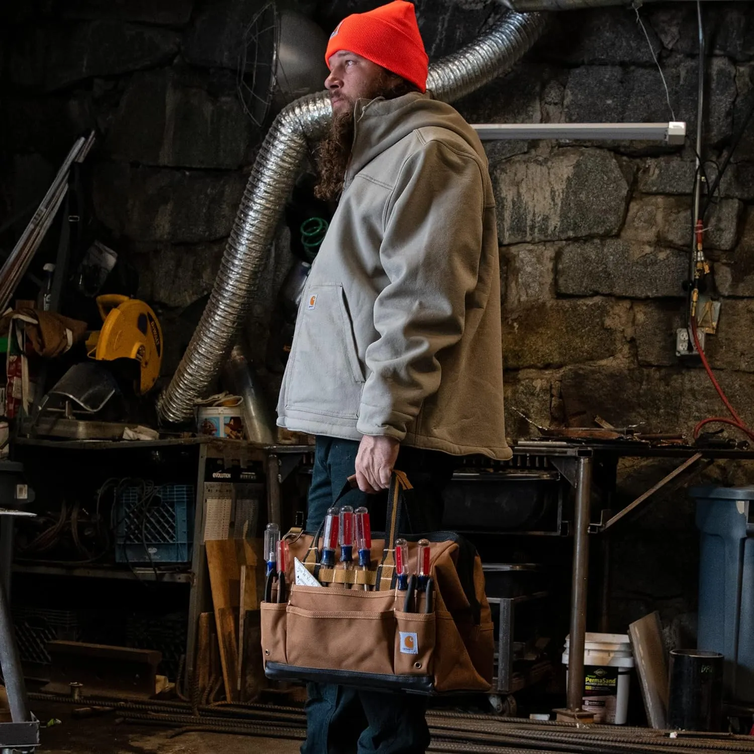 Carhartt Onsite Tool Bag, Durable Water-Resistant, Tool Storage Bag, Heavywight