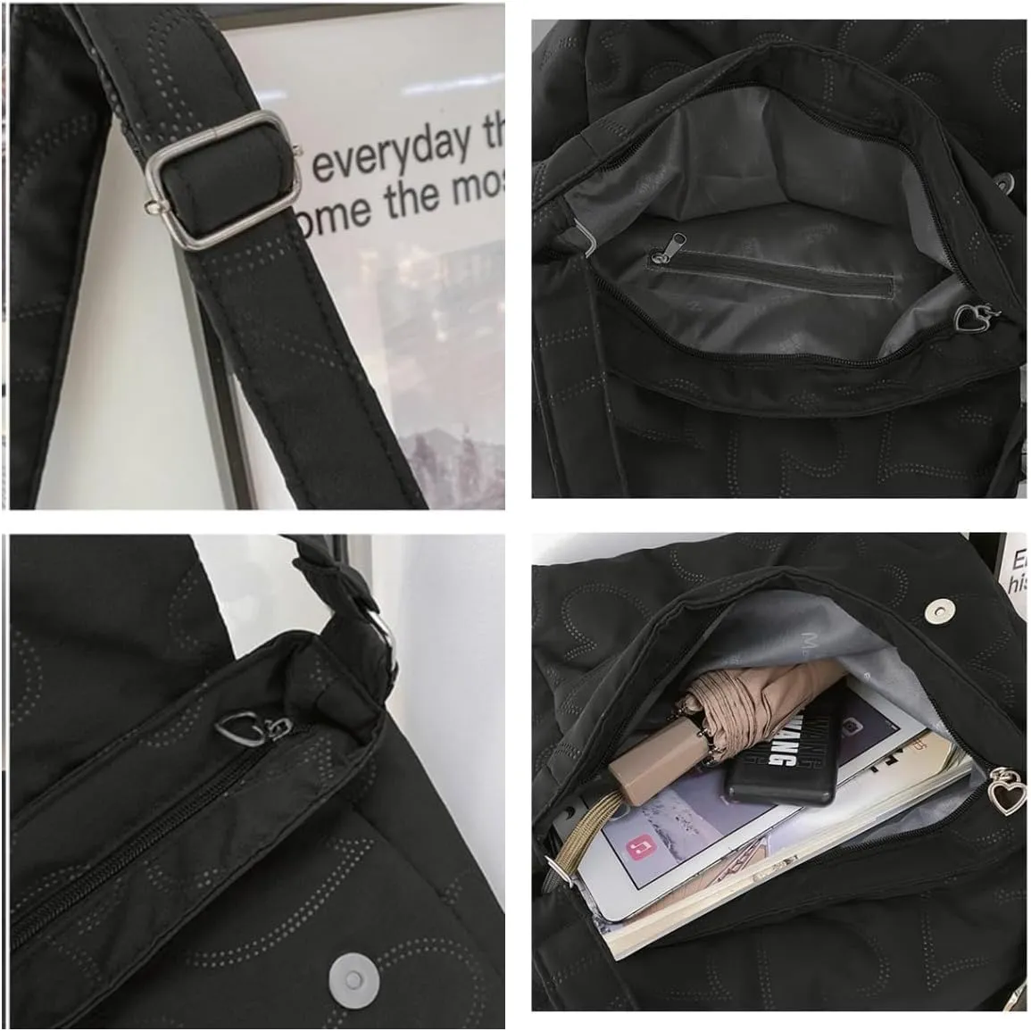 Crossbody Bags Nylon Messenger Bag Shoulder Bags Cute Aesthetic Tote Bag Aesthetic