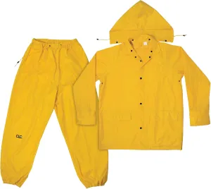 Custom Leathercraft Mens Modern Safety-vests, Yellow, Medium US