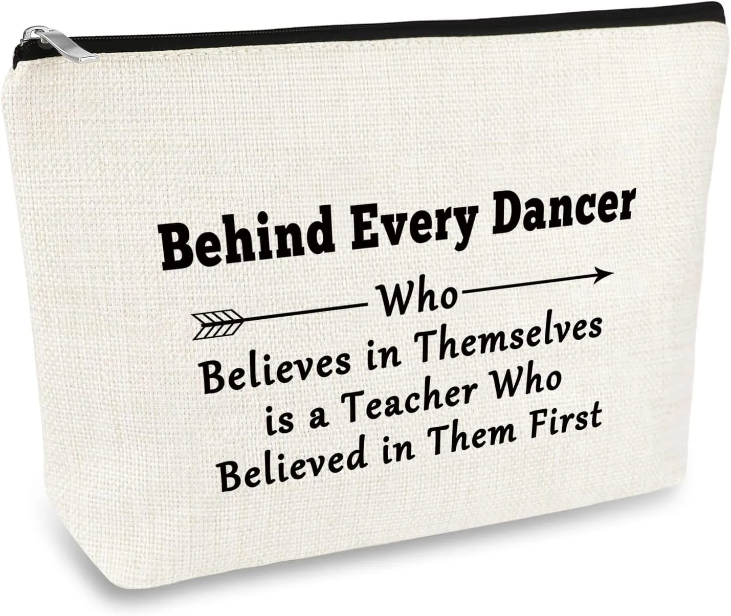 Dance Teachers Gifts for Women Dance Teacher Appreciation Gift Makeup Bag Dance Teacher Thank You Gifts Cosmetic Bag Dance Teachers Coach Birthday Gifts Dancer Gift Teacher Day Gifts Thanksgiving Gift
