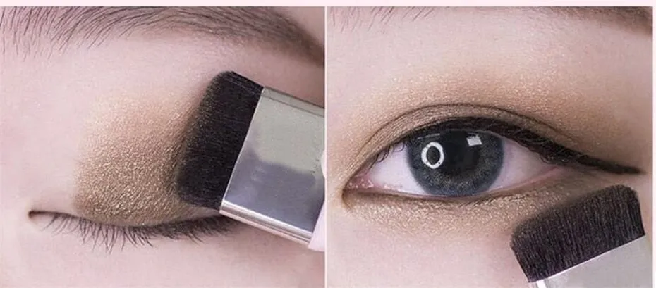 Double Color Eye Shadow Makeup Palette Glitter Waterproof Eyeshadow Shimmer