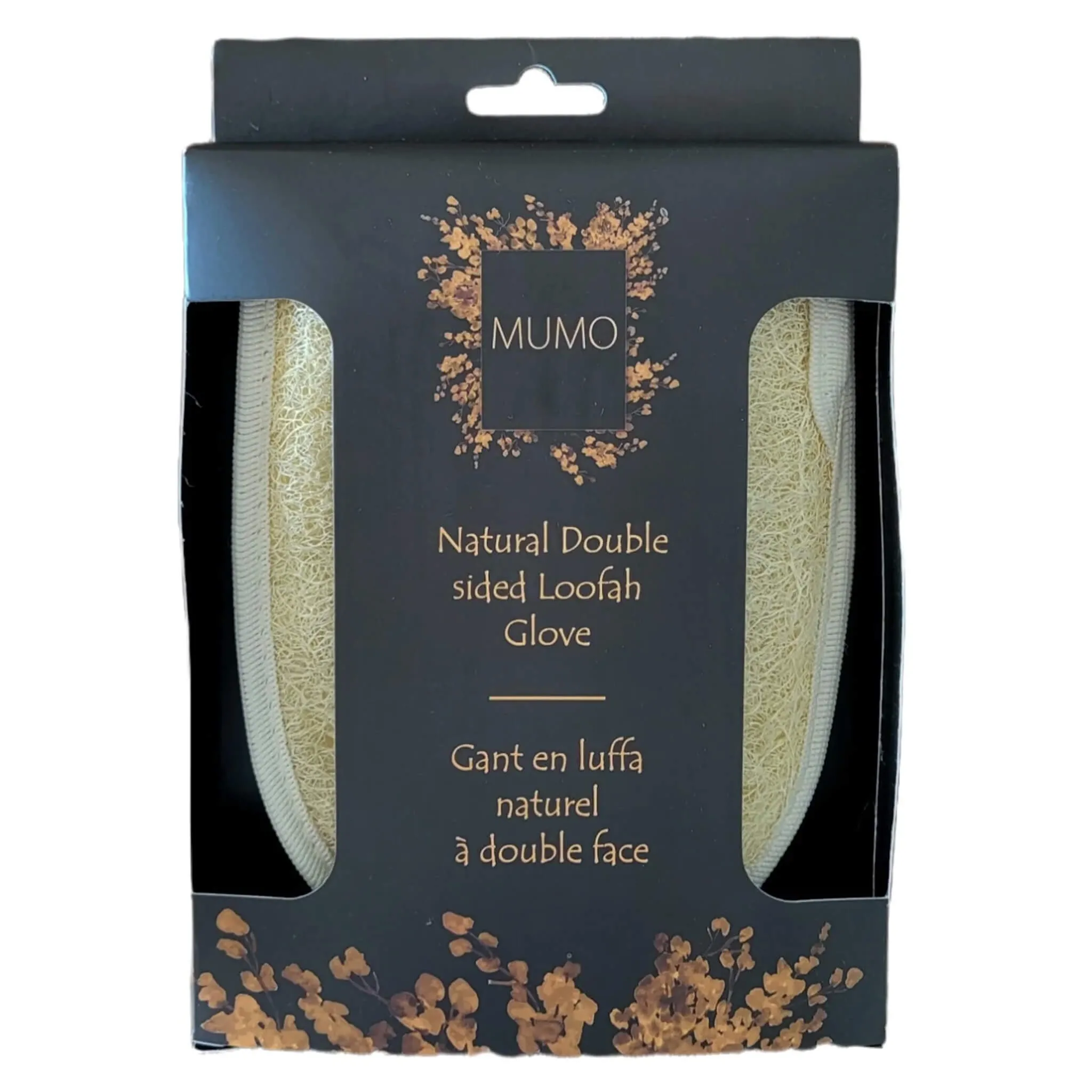 Double Sided Natural Egyptian Loofah Glove