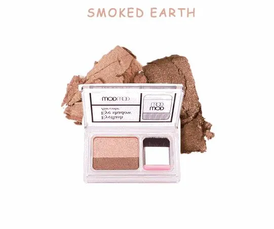 Duo Color Easy Makeup Eyeshadow Palette Shimmer Matte High Pigment Sunset Eyeshadow Make Up