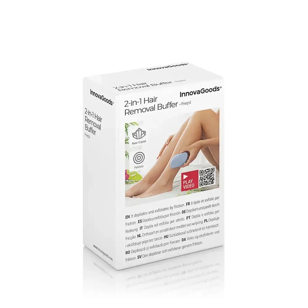 Exfoliating Friction Epilator with Nanocrystals Frepil Innovagoods