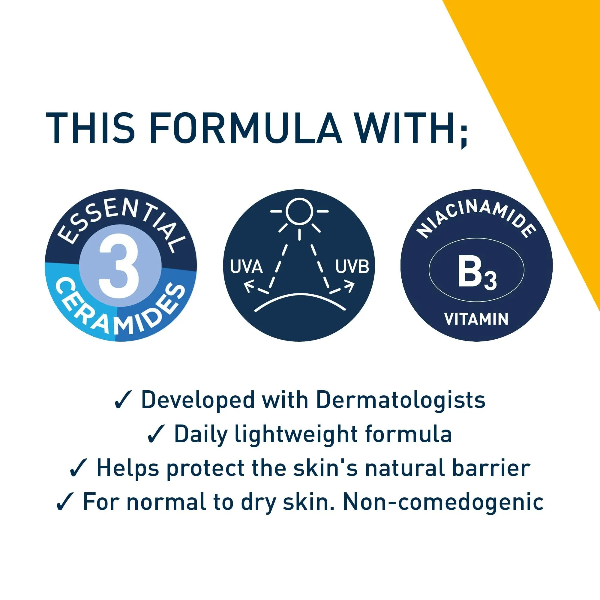 Facial Moisturising Lotion SPF50 with Ceramides