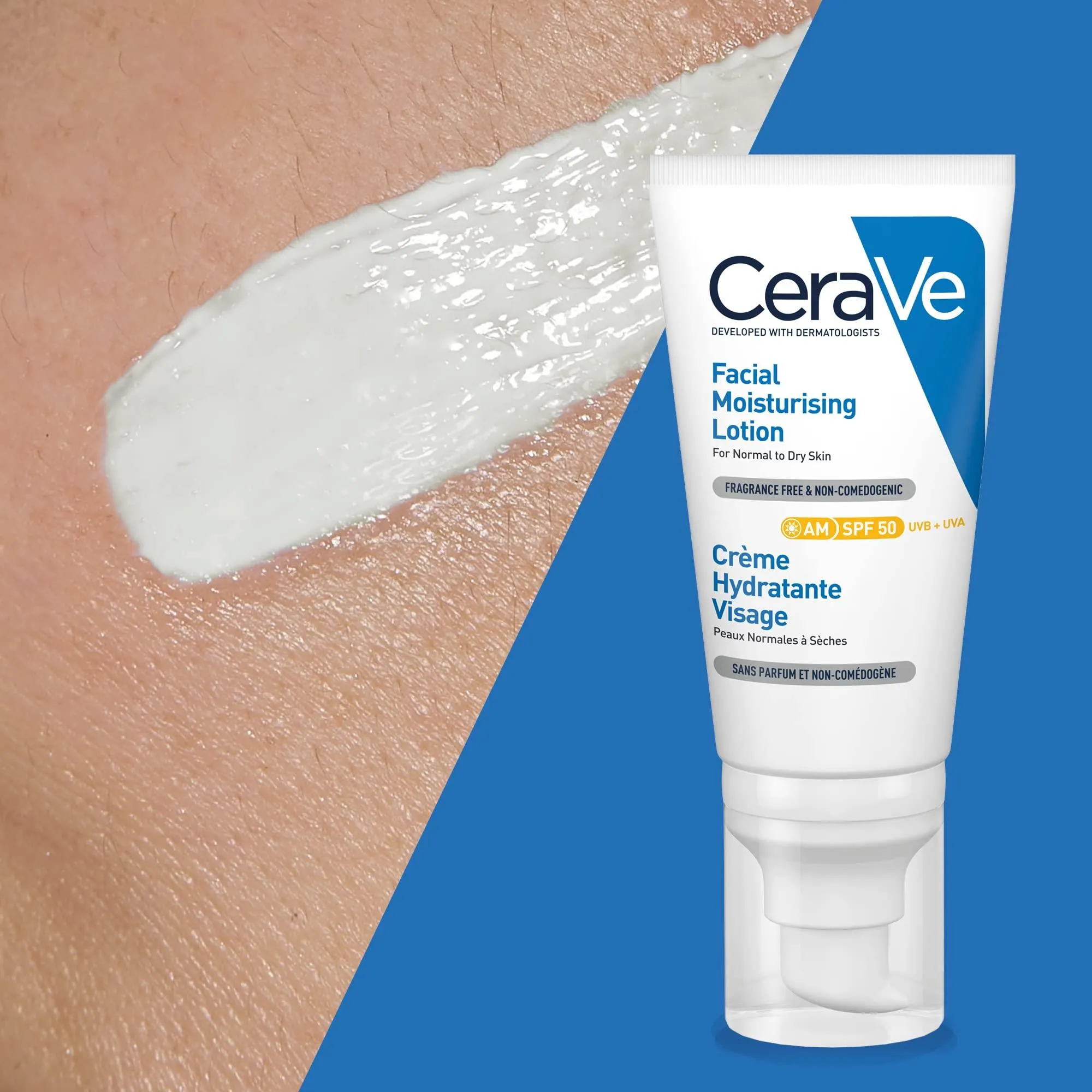 Facial Moisturising Lotion SPF50 with Ceramides