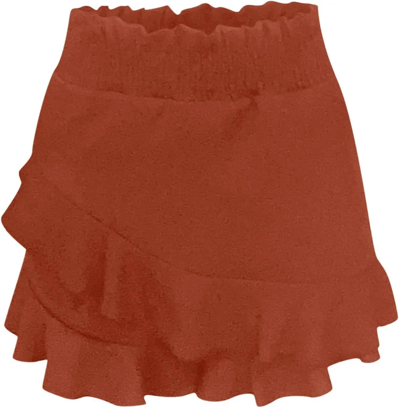 Flowy Shorts for Women Fashion Mini Wrap Skorts Skirts Beach Shorts Baggy High Waisted Short Summer Vacation Outfits