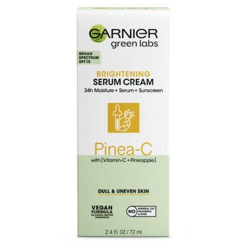 Garnier Green Labs Brightening Serum Cream Pinea-c 72ml