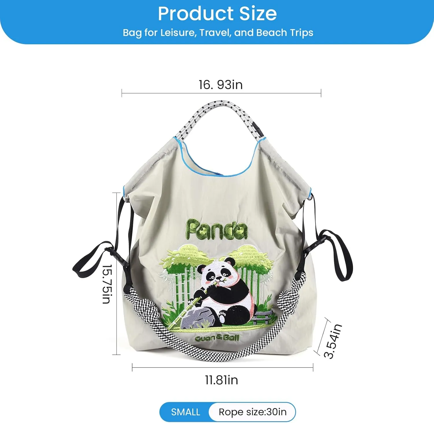 Guan&Ball Tote Bag for Women,Travel Shoulder Bag Large Shoulder Bag Top Handle Handbag for Travel, Work