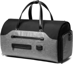 Habrur Duffel Bag 20in Garment Bags for Travel,Carry On Suit Bags for Men,Garment Bag with Shoe Compartment Overnight Bag Travel (Color : A, Size : 52 * 26 * 33cm)