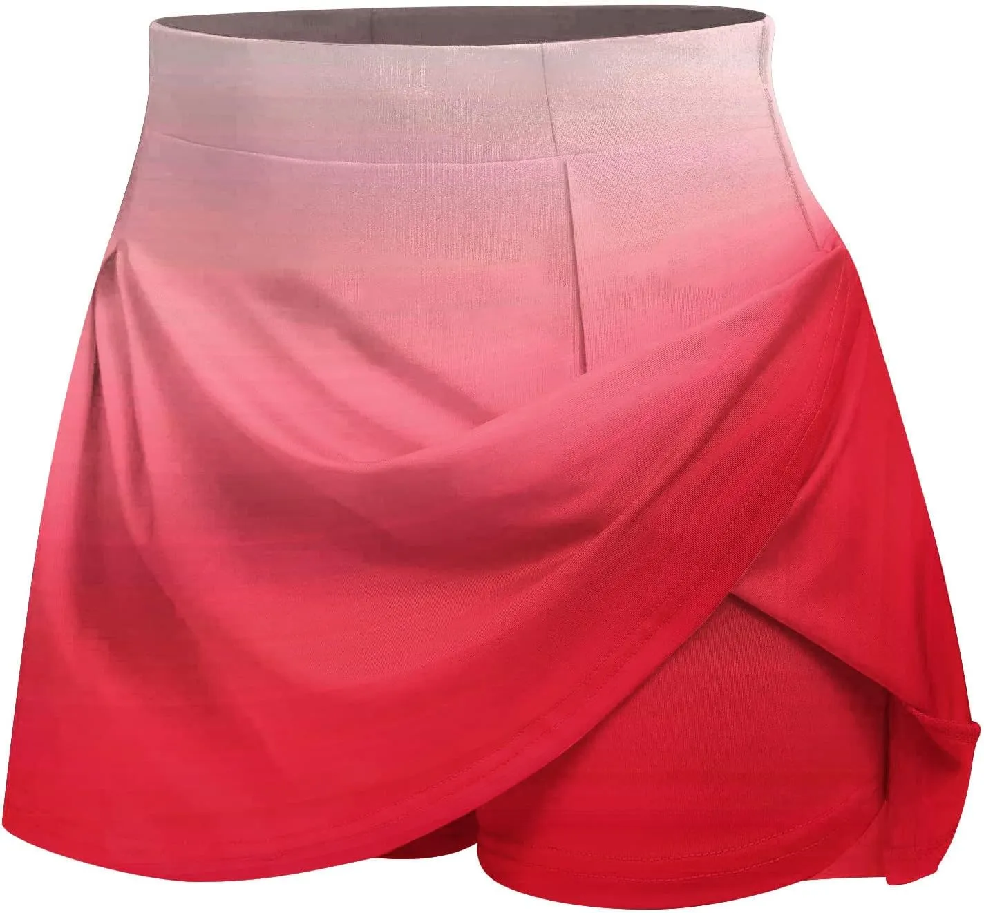 hlysgo Tennis Skorts for Women Golf Mini Skirts Athletic High Waisted Activewear Shorts 2024 Summer Workout Running Shorts