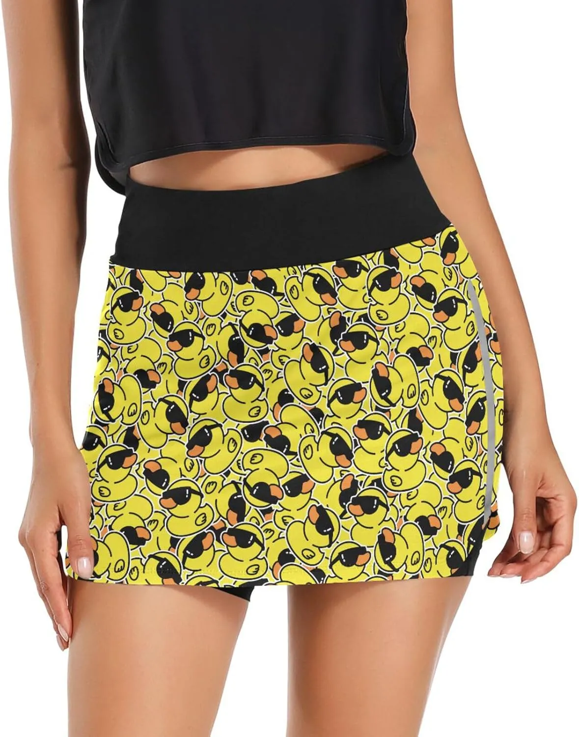 J JOYSAY Unicorns Woman Tennis Skirts with Pockets Athletic Golf Skorts Quick Dry