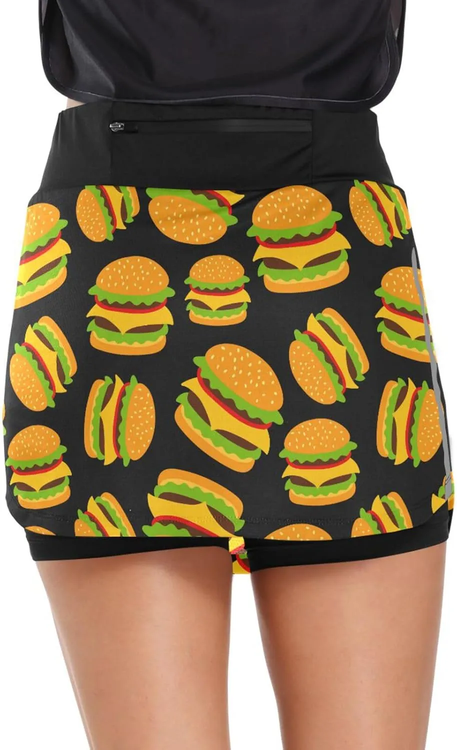 J JOYSAY Unicorns Woman Tennis Skirts with Pockets Athletic Golf Skorts Quick Dry