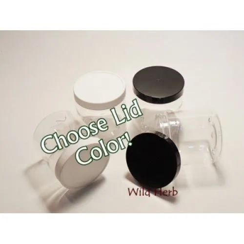 Jars, 4 oz. size w/lid (Set of 10)