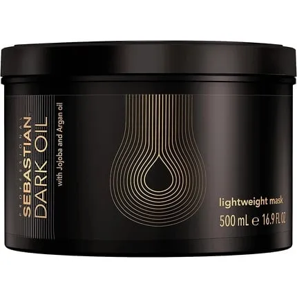 Light nourishing hair mask Dark Oil 500 ml, Sebastian Professional