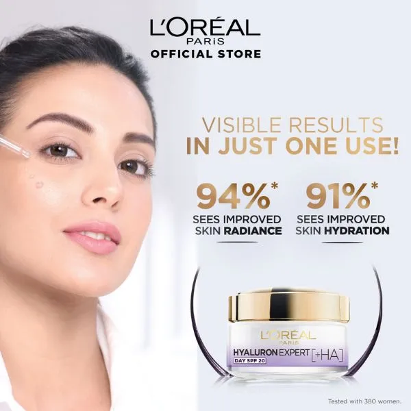 L'Oreal Paris Hyaluron Expert Replumping Moisturizing Day Cream SPF 20 - 50ml