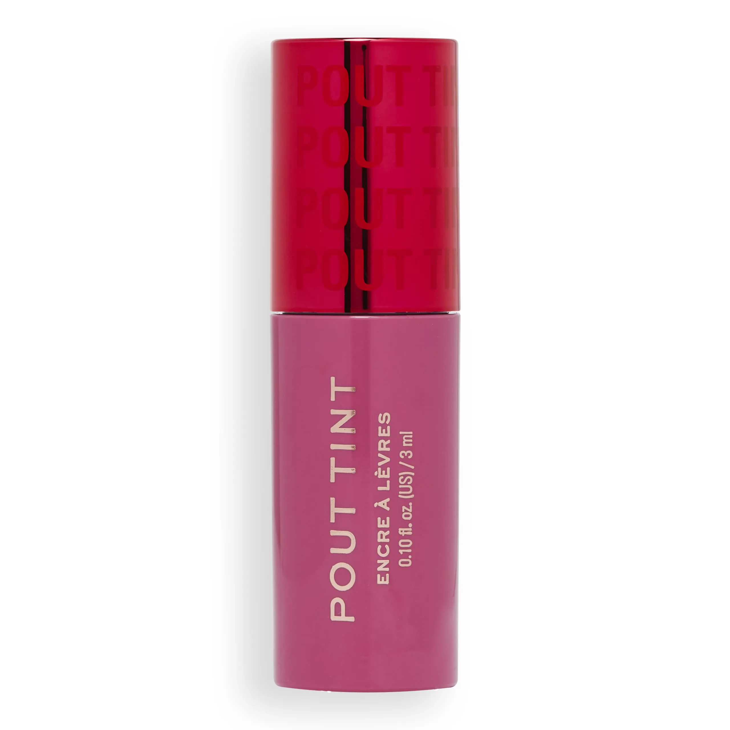 MAKEUP REVOLUTION Pout Tint Lip Gloss, Lightweight & Buildable Formula, Gloss to Stain Finish, Mad about Mauve, 3 ML (Pack of 1)