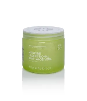 Mancine Professional Salt Body Scrub / Kiwi   Aloe 520g