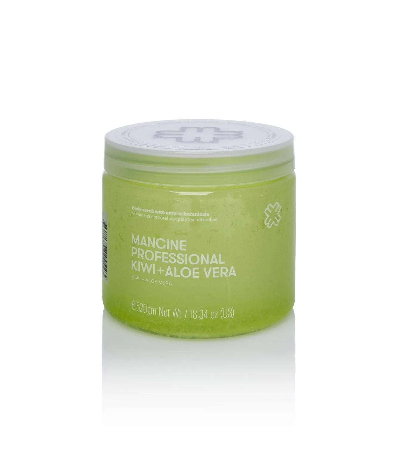 Mancine Professional Salt Body Scrub / Kiwi   Aloe 520g