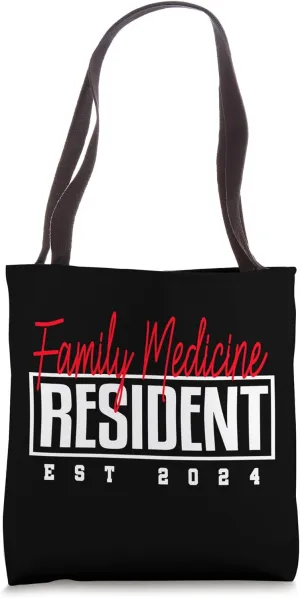Match Day 2024 Family Medicine Resident Residency Doctor Tote Bag