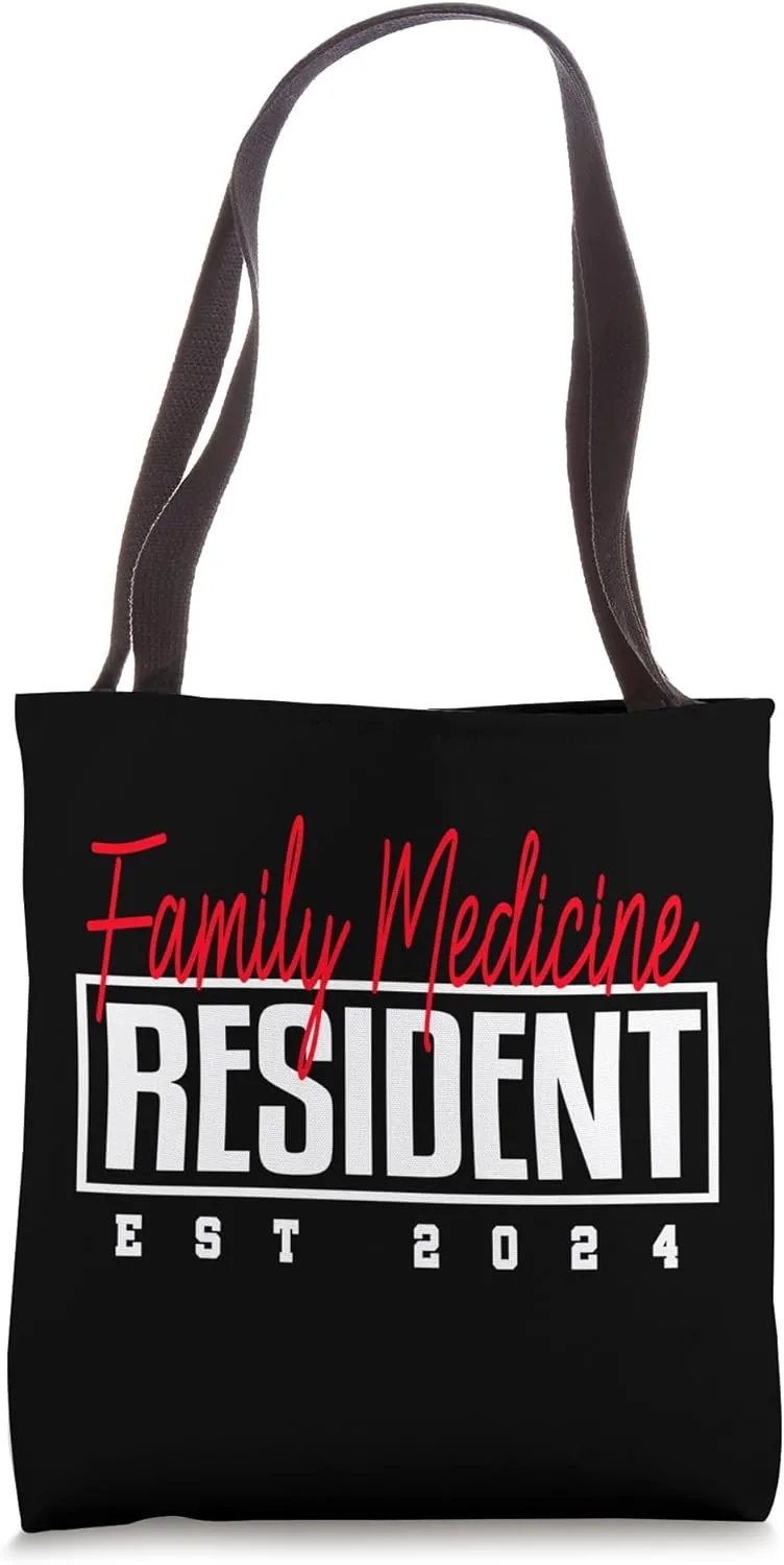 Match Day 2024 Family Medicine Resident Residency Doctor Tote Bag