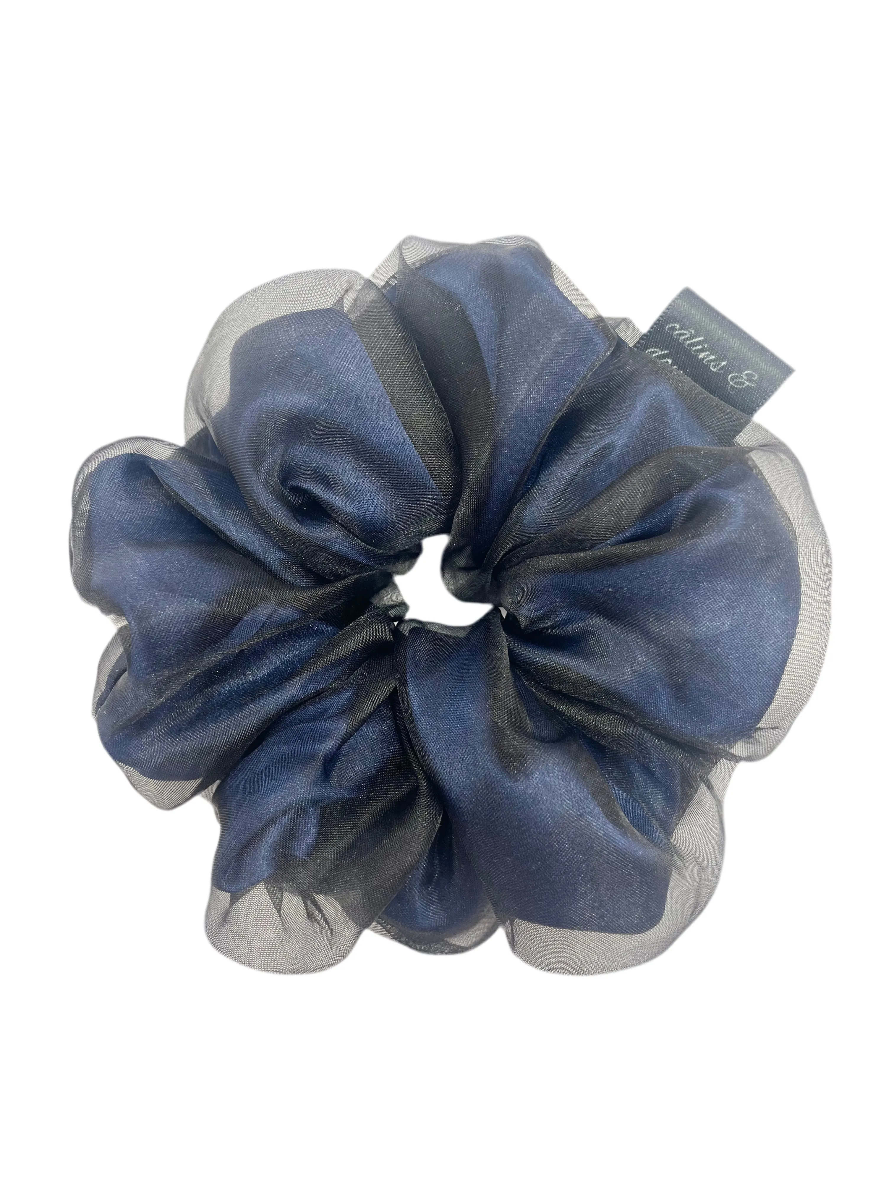 Matte Black Organza