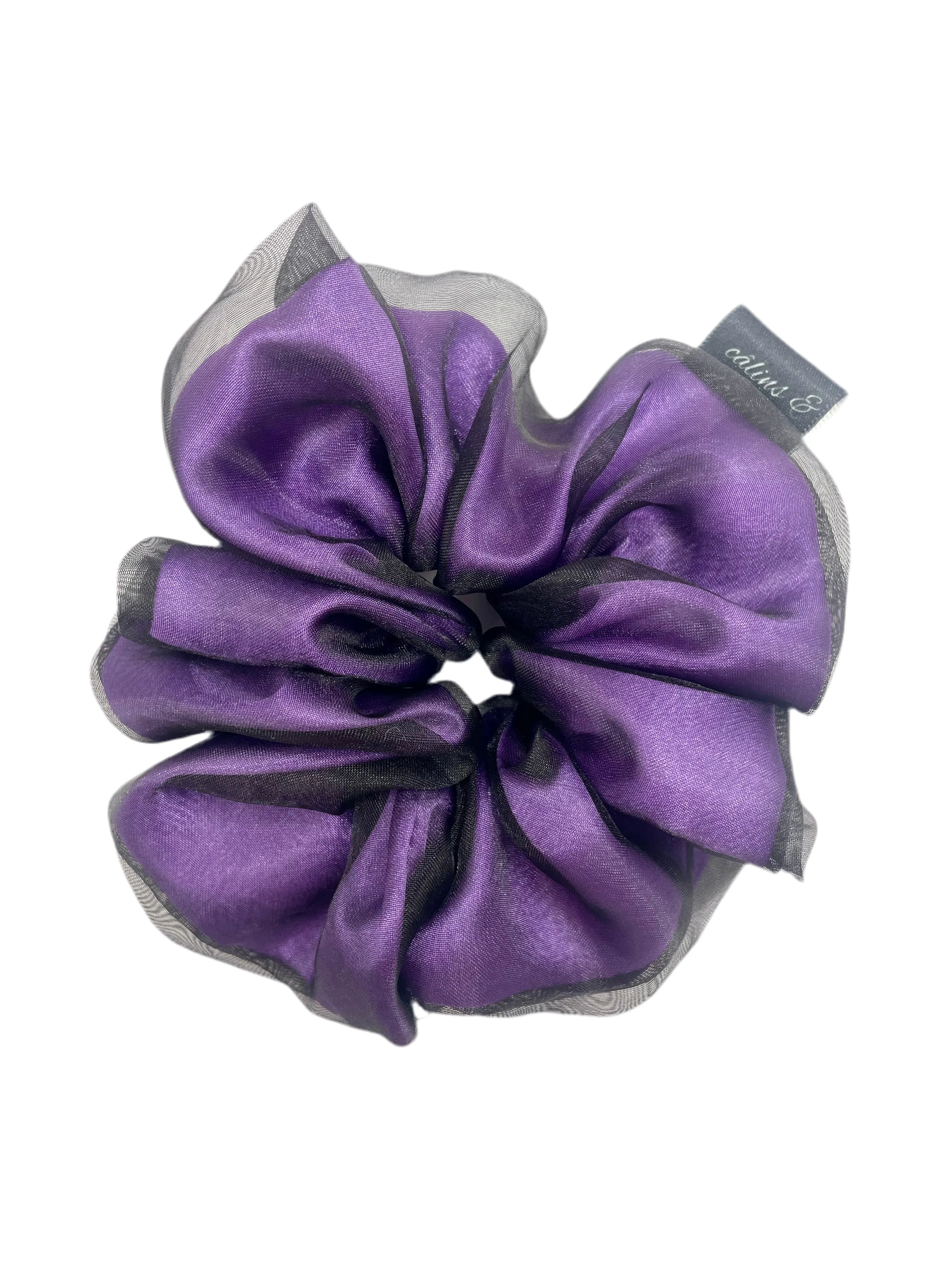 Matte Black Organza