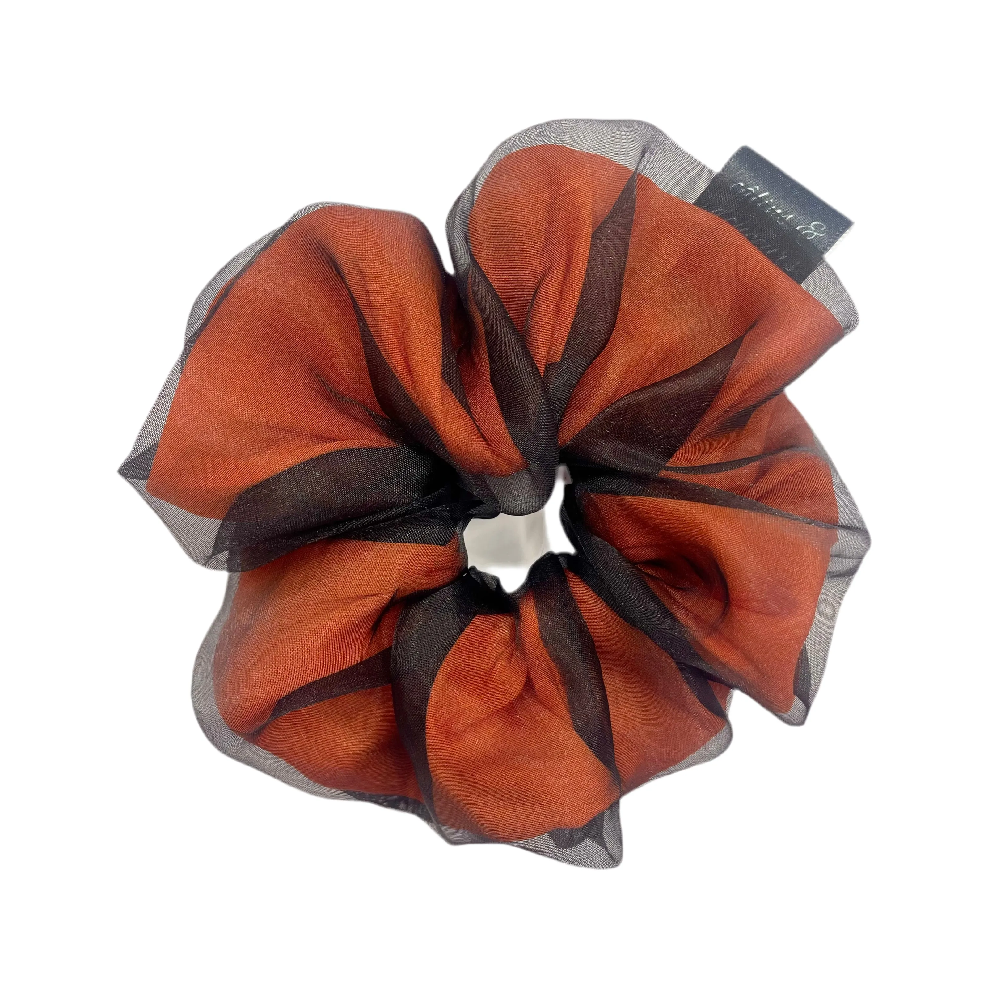 Matte Black Organza